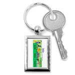 Getaway clown car Key Chain (Rectangle)