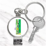 Getaway clown car Nail Clippers Key Chain