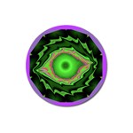 GREEN EYE PASSION Magnet 3  (Round)