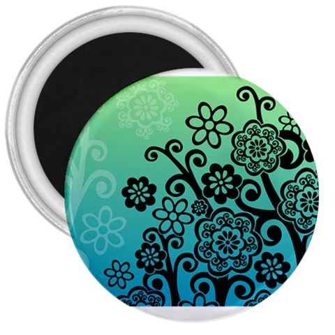 FlowerTree 3  Magnet from UrbanLoad.com Front