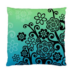 FlowerTree Cushion Case (Two Sides) from UrbanLoad.com Back