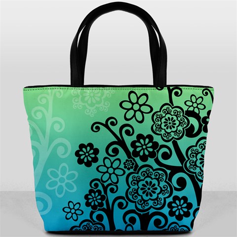 FlowerTree Bucket Bag from UrbanLoad.com Front