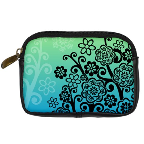 FlowerTree Digital Camera Leather Case from UrbanLoad.com Front