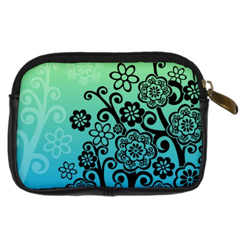 FlowerTree Digital Camera Leather Case from UrbanLoad.com Back