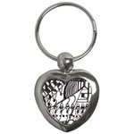 The Factory Key Chain (Heart)