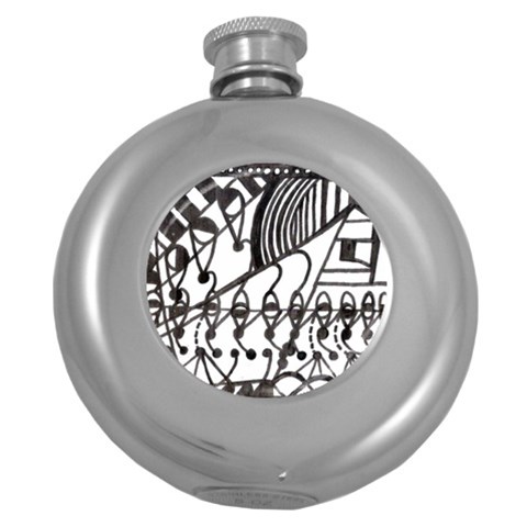 The Factory Hip Flask (5 oz) from UrbanLoad.com Front