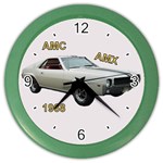 AMC AMX 1968 Car W Color Wall Clock