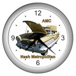 AMC Nash Metropolitan Car W Wall Clock (Silver)
