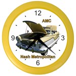 AMC Nash Metropolitan Car W Color Wall Clock