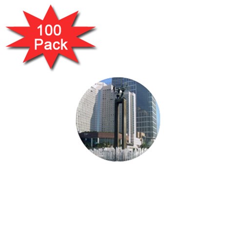 Jakarta Building 1  Mini Magnet (100 pack)  from UrbanLoad.com Front