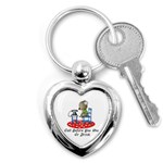 Call First Key Chain (Heart)