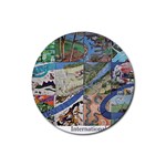 Tapestry Rubber Coaster (Round)