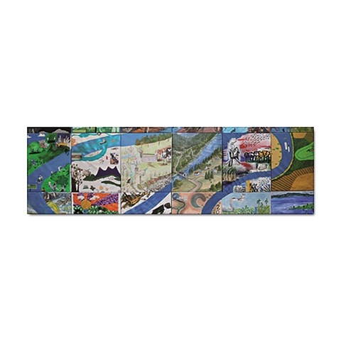 Tapestry Sticker Bumper (100 pack) from UrbanLoad.com Front