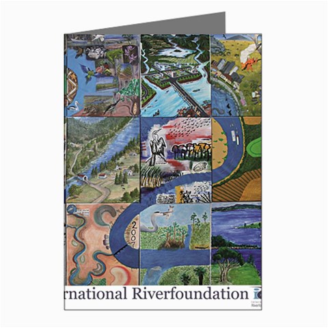Tapestry Greeting Cards (Pkg of 8) from UrbanLoad.com Left