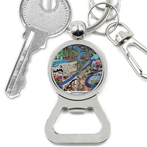 Tapestry Bottle Opener Key Chain from UrbanLoad.com Front