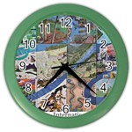 Tapestry Color Wall Clock