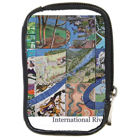 Tapestry Compact Camera Leather Case from UrbanLoad.com Front
