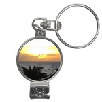 Aruban Sunset Nail Clippers Key Chain