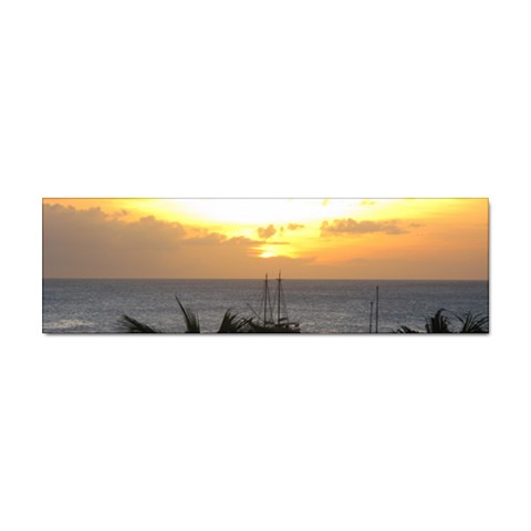 Aruban Sunset Sticker (Bumper) from UrbanLoad.com Front
