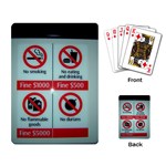 Subway_sign Playing Cards Single Design