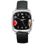 1024-feb-752974 Square Metal Watch