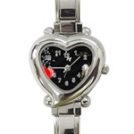 1024-feb-752974 Heart Italian Charm Watch
