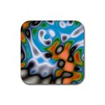 Color_Magma-559871 Rubber Coaster (Square)