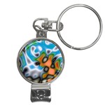 Color_Magma-559871 Nail Clippers Key Chain