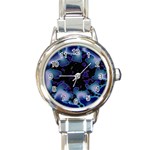 blue%20design%20wave%202-662985 Round Italian Charm Watch