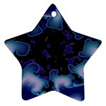 blue%20design%20wave%202-662985 Ornament (Star)