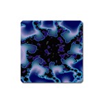 blue%20design%20wave%202-662985 Magnet (Square)