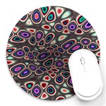 abstract_formula_wallpaper-387800 Round Mousepad