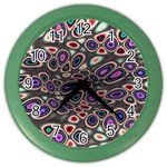 abstract_formula_wallpaper-387800 Color Wall Clock