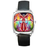 Cyber_Mirror-364694 Square Metal Watch