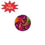 Cool_Fractal-818879 1  Mini Button (10 pack) 