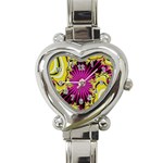 sonic_yellow_wallpaper-120357 Heart Italian Charm Watch