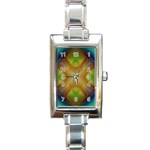 Bobo-660847 Rectangular Italian Charm Watch