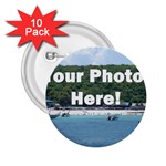Personalised Photo 2.25  Button (10 pack)