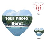 Personalised Photo Playing Cards (Heart)