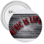 Music-Is-Life-Belt-Buckle 3  Button
