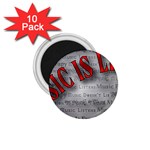 Music-Is-Life-Belt-Buckle 1.75  Magnet (10 pack) 
