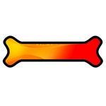 4-703-Fwallpapers_079 Magnet (Dog Bone)