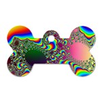 rainbow_xct1-506376 Dog Tag Bone (One Side)