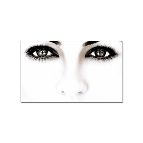 Eyes2 Sticker (Rectangular) from UrbanLoad.com Front