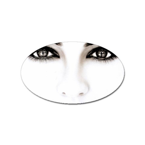 Eyes2 Sticker Oval (100 pack) from UrbanLoad.com Front