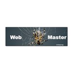 The Web Master Sticker Bumper (100 pack)