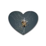 The Web Master Rubber Coaster (Heart)