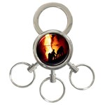 The Bravest 3-Ring Key Chain