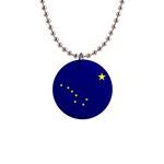 Alaska Flag 1  Button Necklace