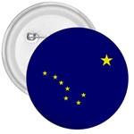 Alaska Flag 3  Button